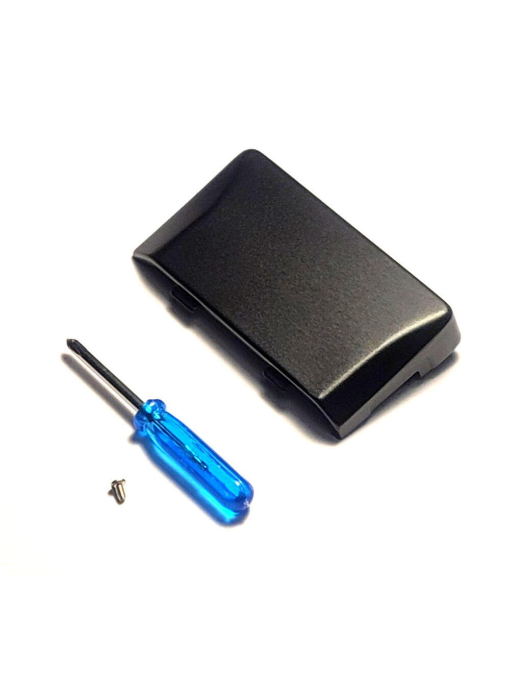 Battery Cover Replacement with Tool and Screw (Nintendo Gameboy Micro GBM) Black